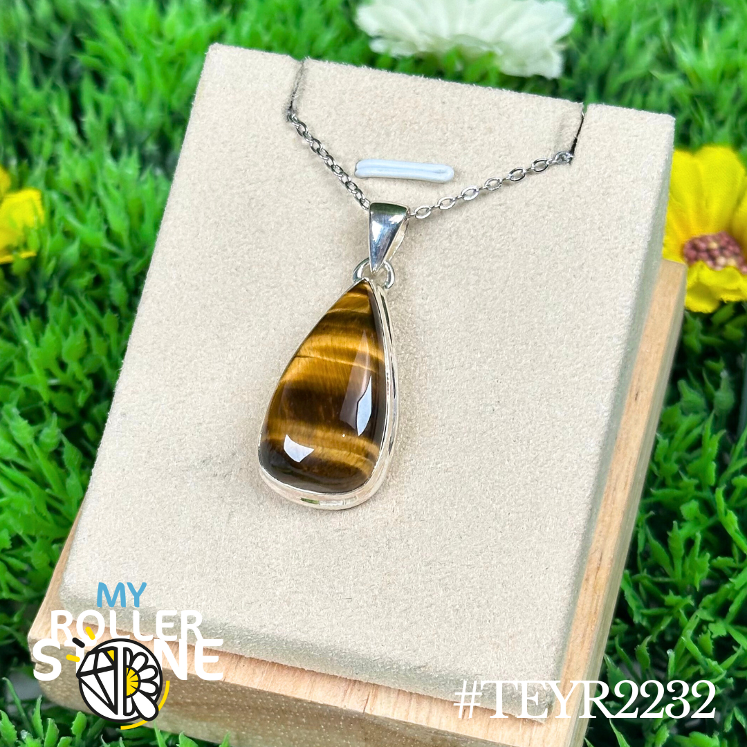 Pendentif Oeil de tigre #TEYR2232