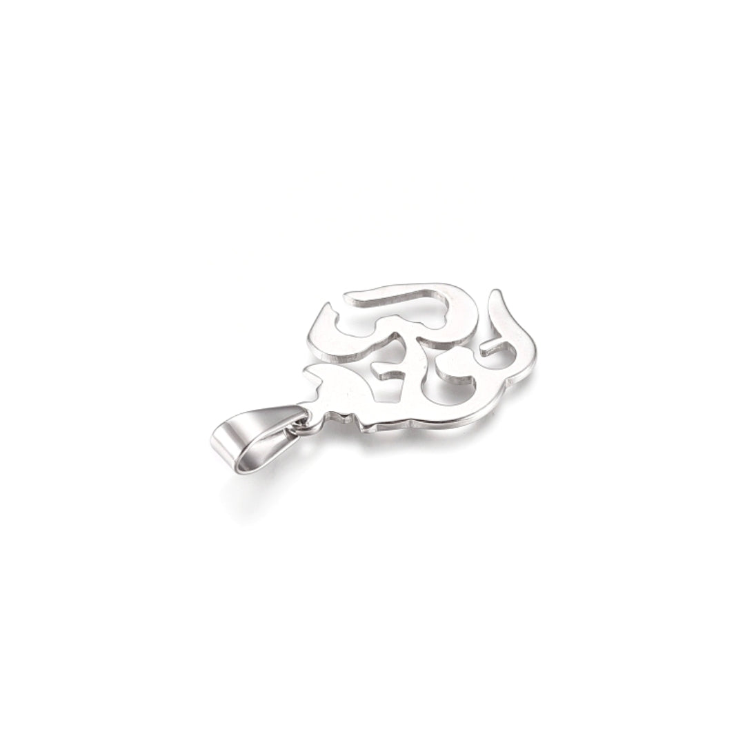 Pendentif Aum Acier Inoxydable