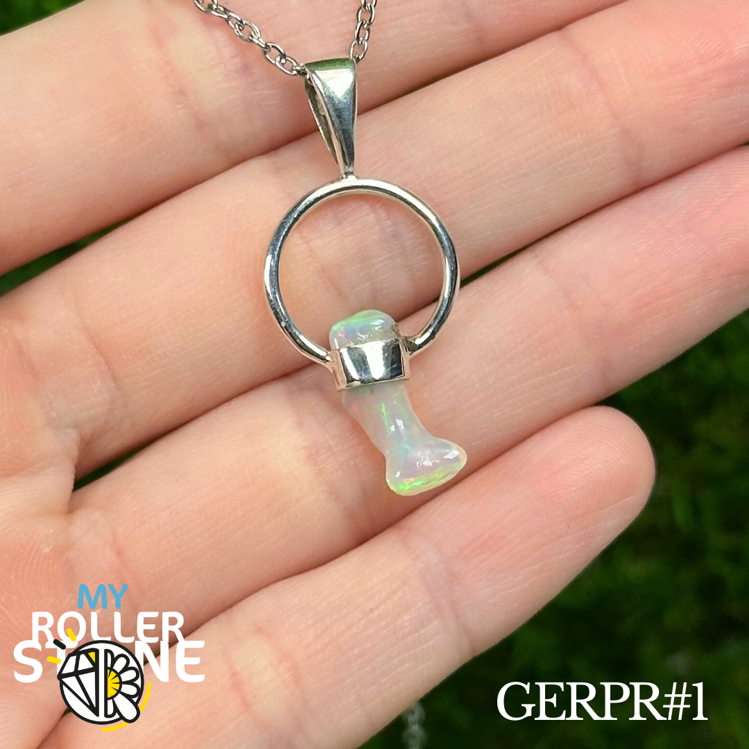 Pendentif Opale Éthiopienne