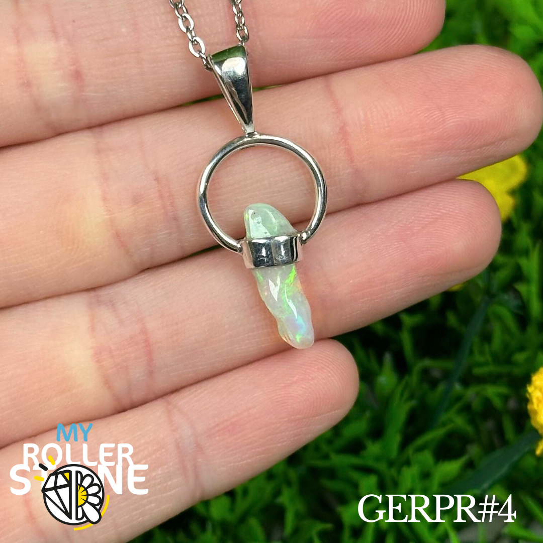 Pendentif Opale Éthiopienne