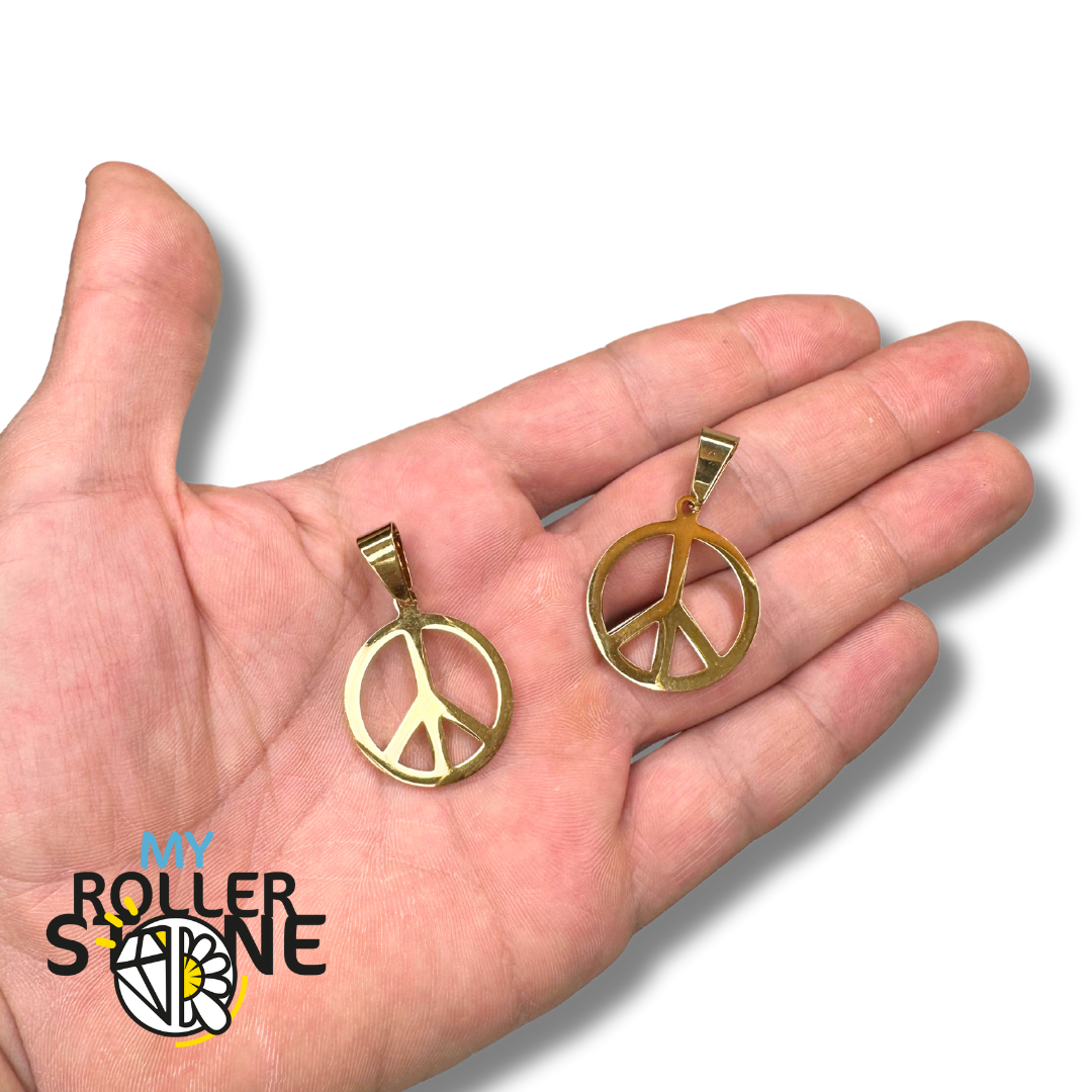 Pendentif Peace and Love - Breloques et pendentifs