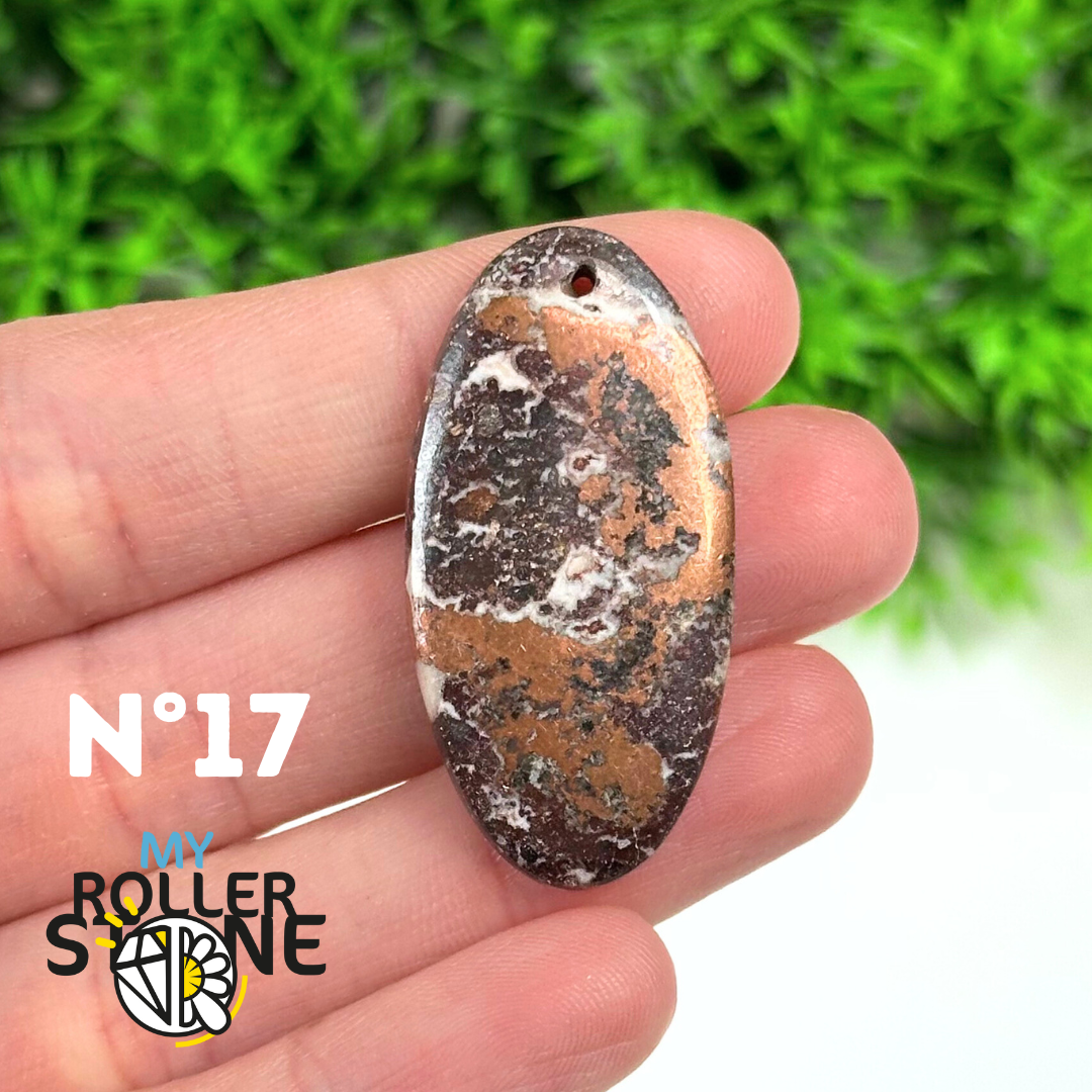 Pendentif Percé Cooper Demotolite 5A - 17 - Breloques et pendentifs