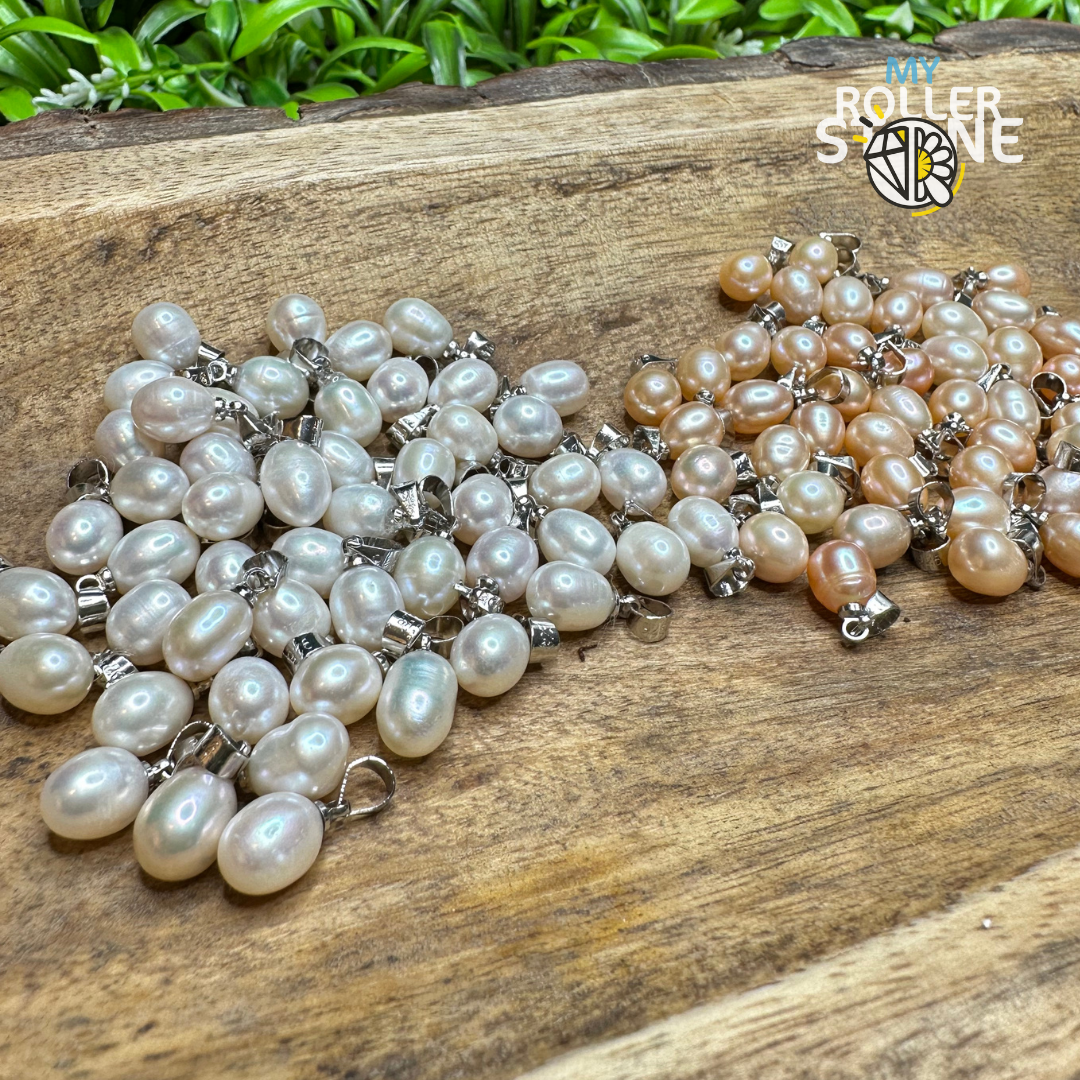 Pendentif Perle de culture et Argent 925 - Perles