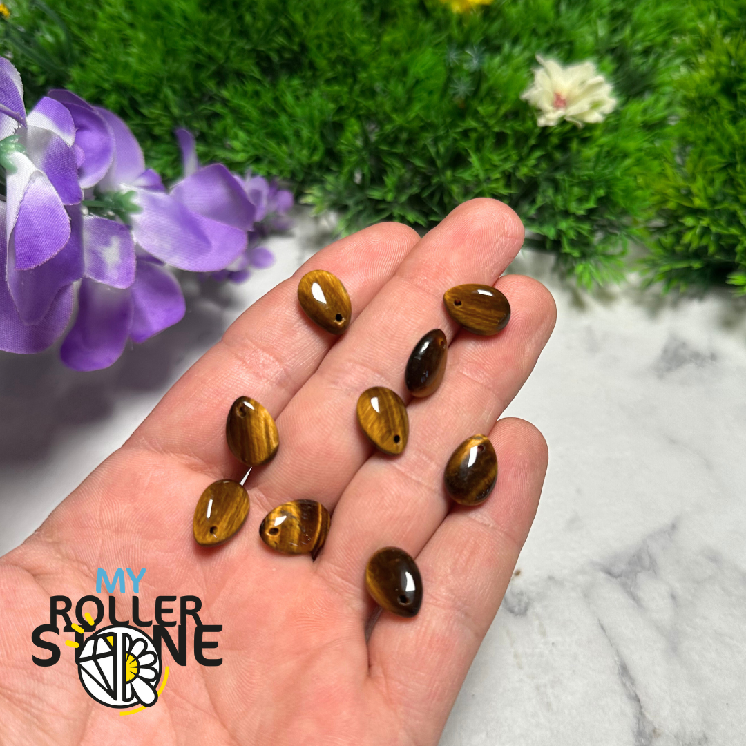Pendentif Petite Goutte 5 variantes - Oeil de Tigre - Perles