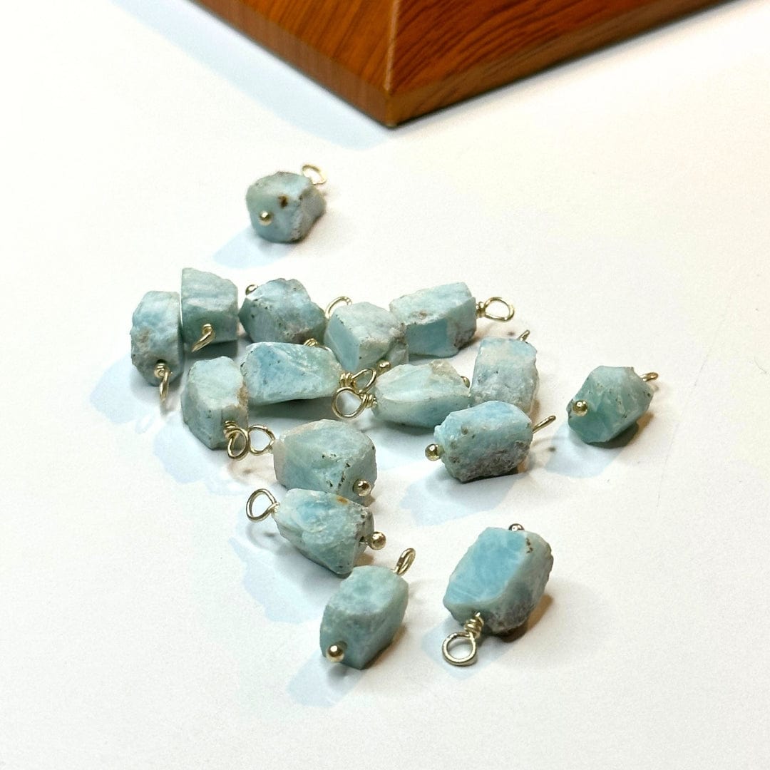 Pendentif Pierre Brute Larimar