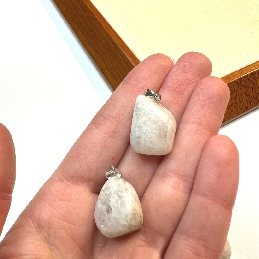 Pendentif Pierre de Lune Argent