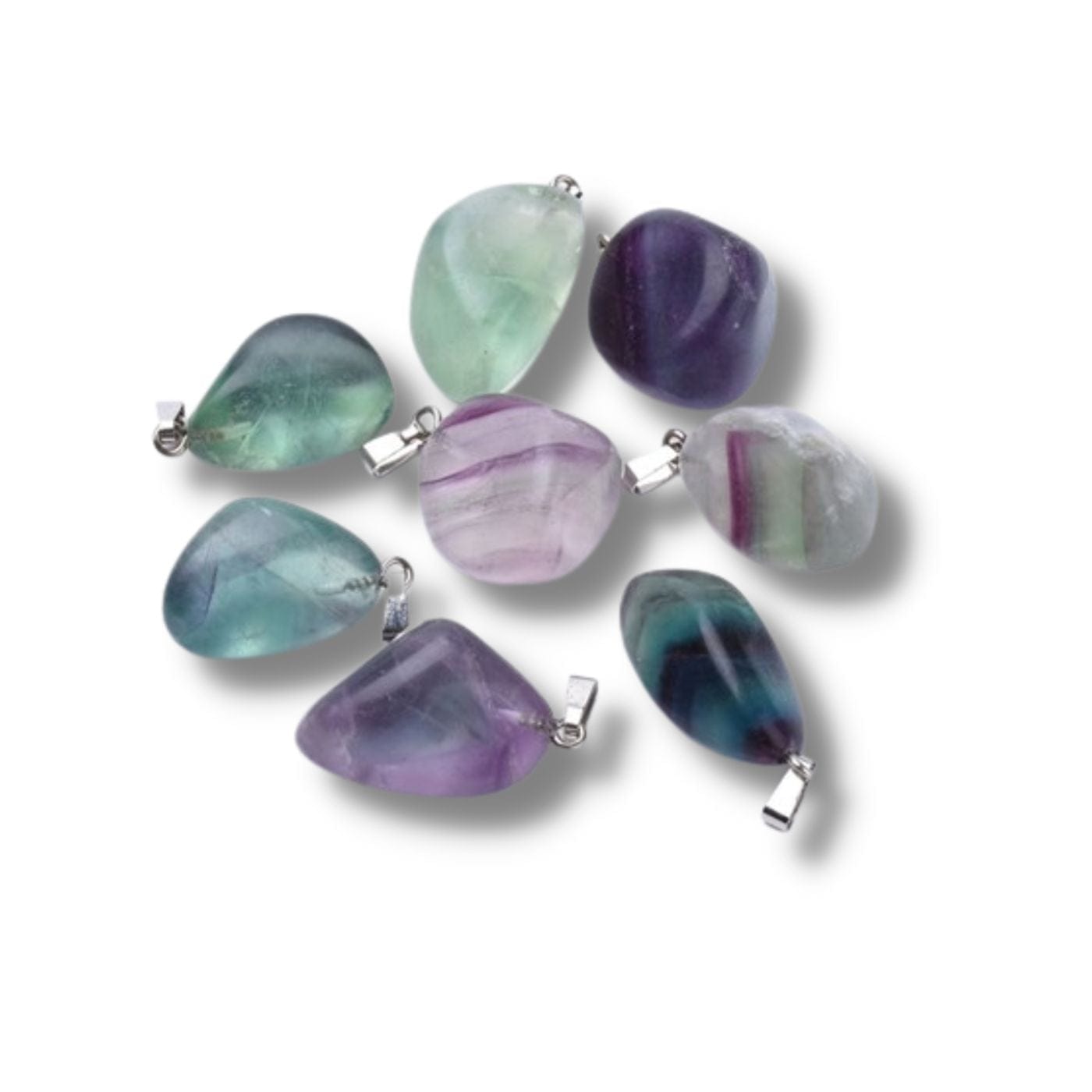 Pendentif pierre Fluorite