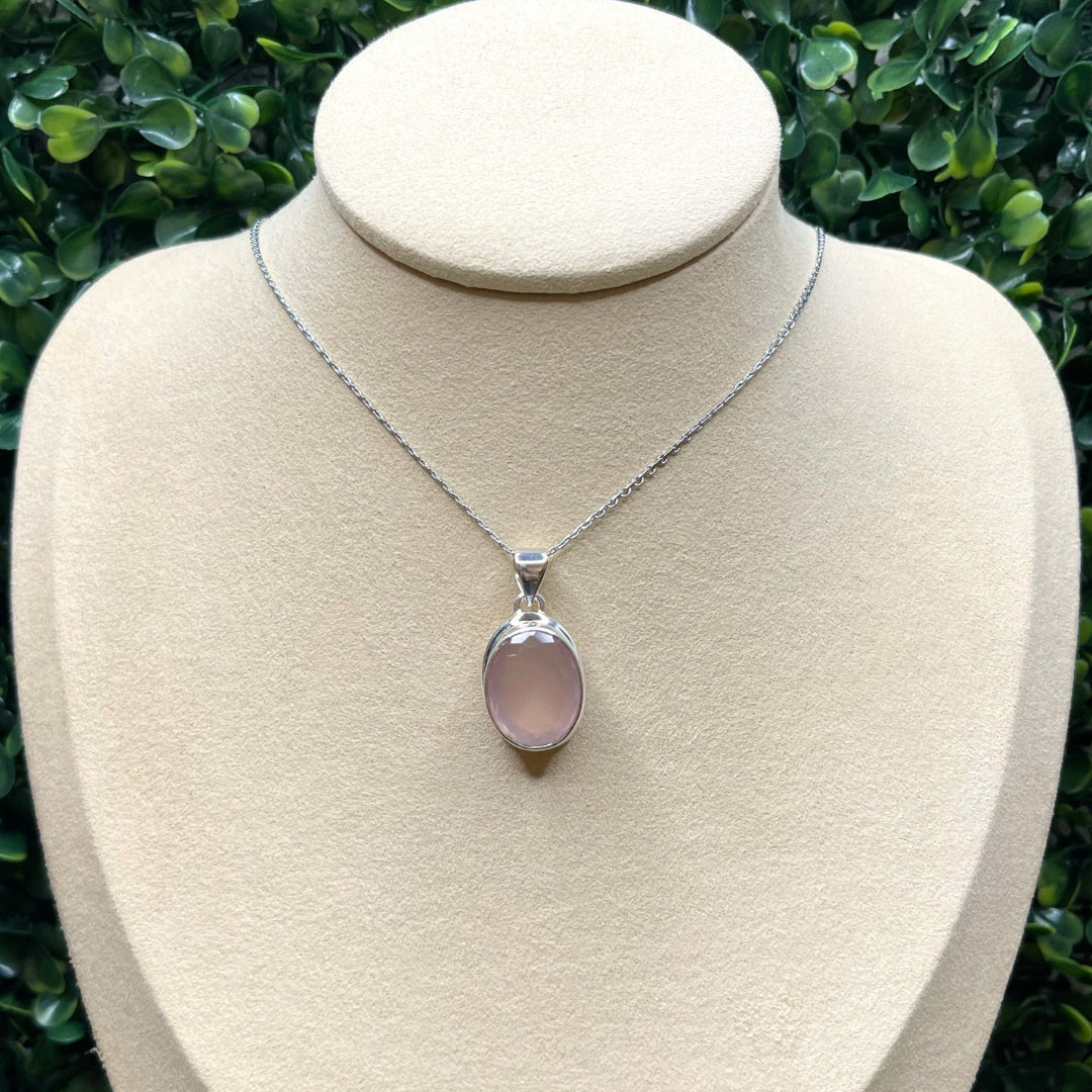 Collier Quartz Rose #14