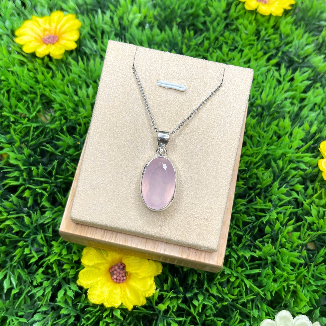 Collier Quartz Rose #7