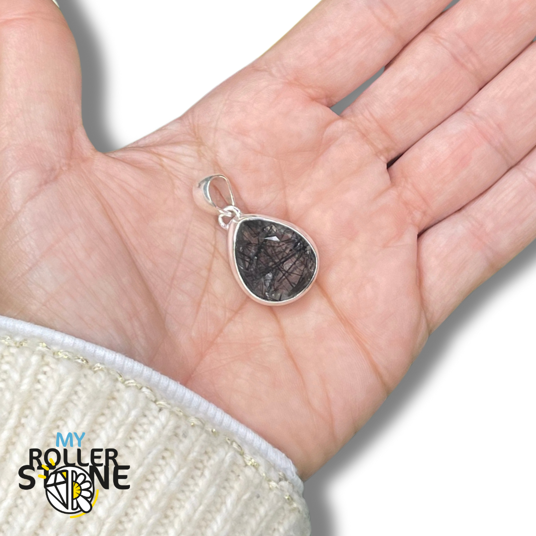 Pendentif Quartz Tourmaline #1