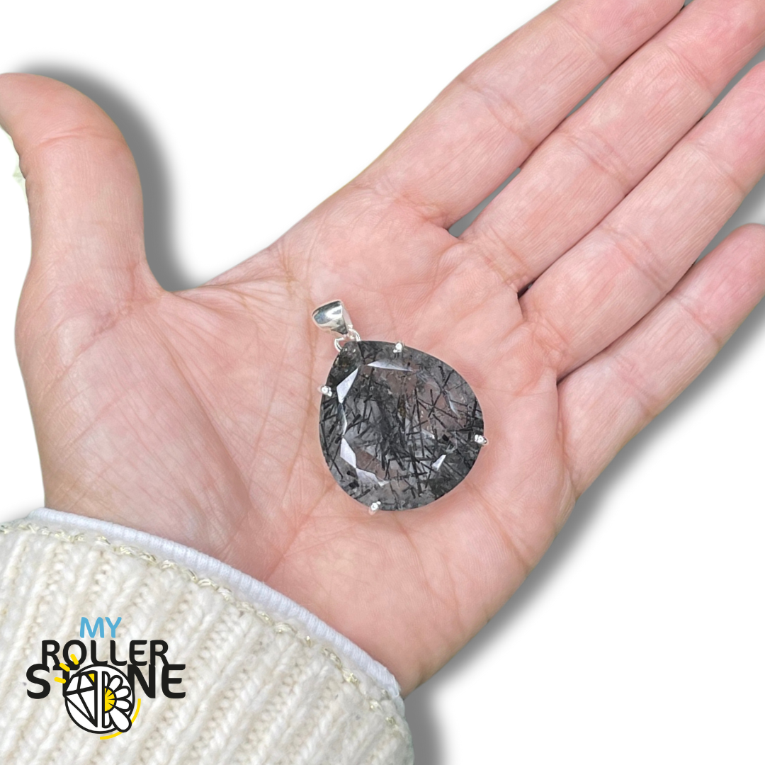 Pendentif Quartz Tourmaline #2