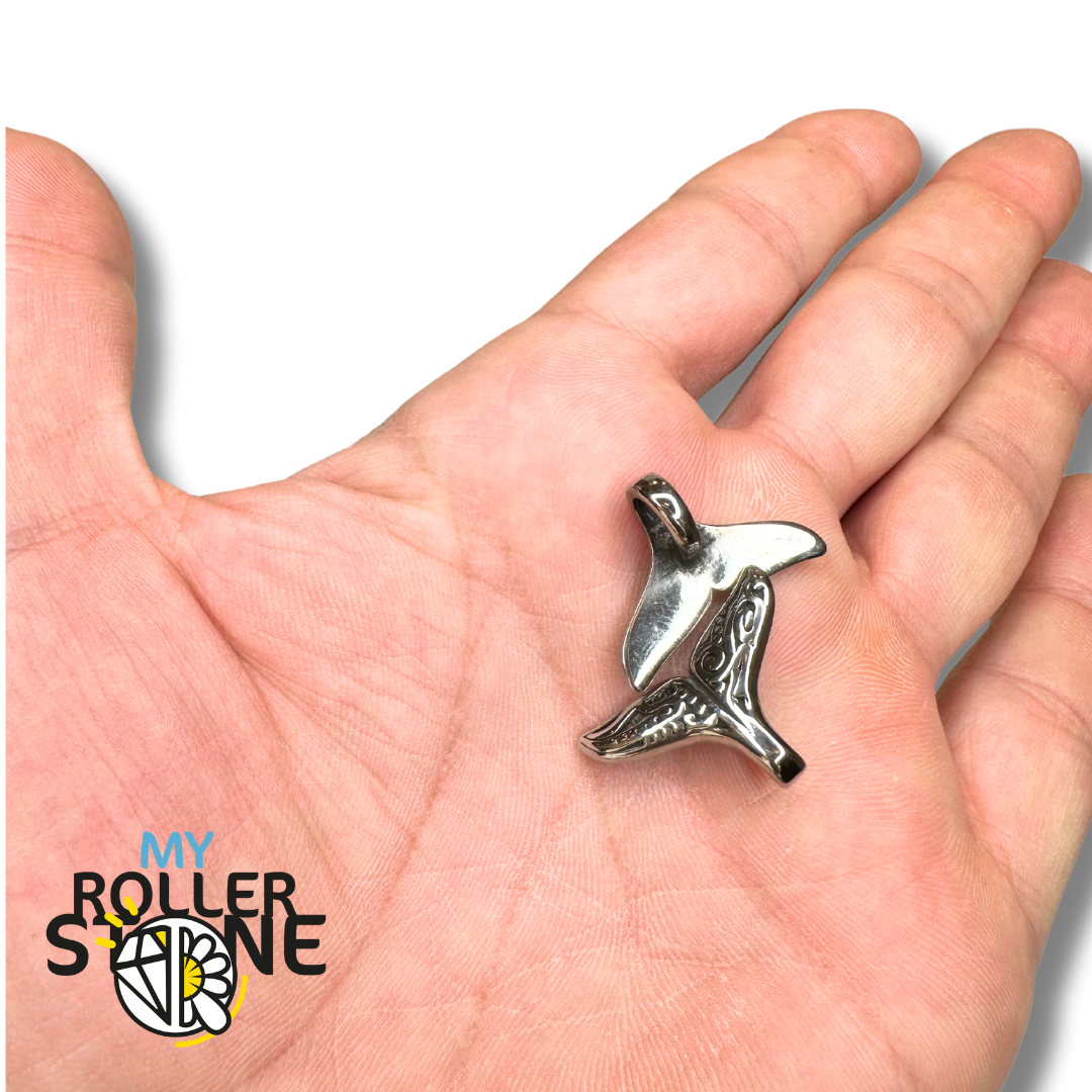 Pendentif queue de baleine - Breloques et pendentifs