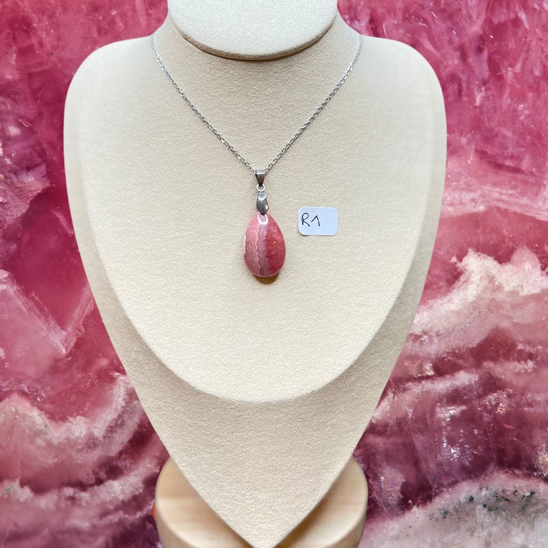 Pendentif Rhodochrosite #1