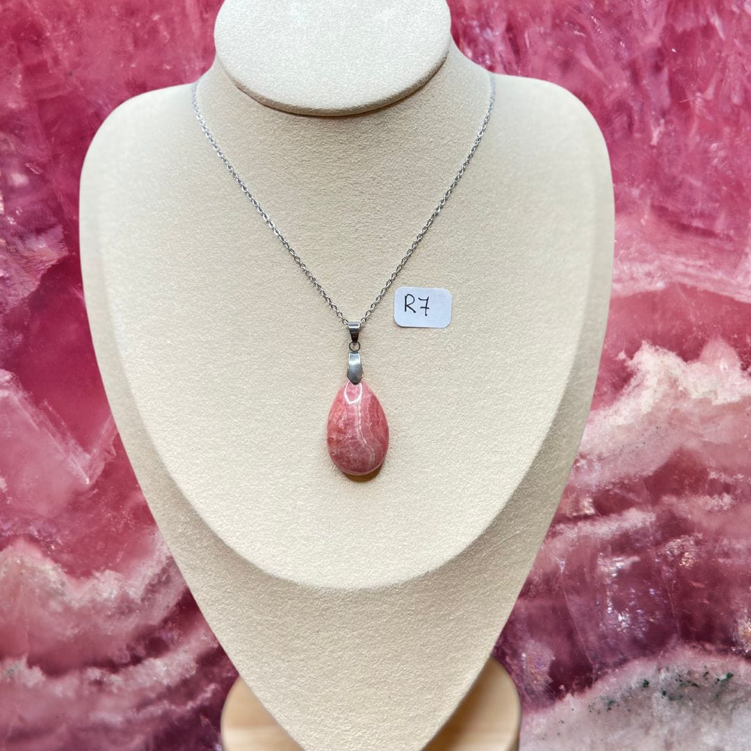 Pendentif Rhodochrosite #7