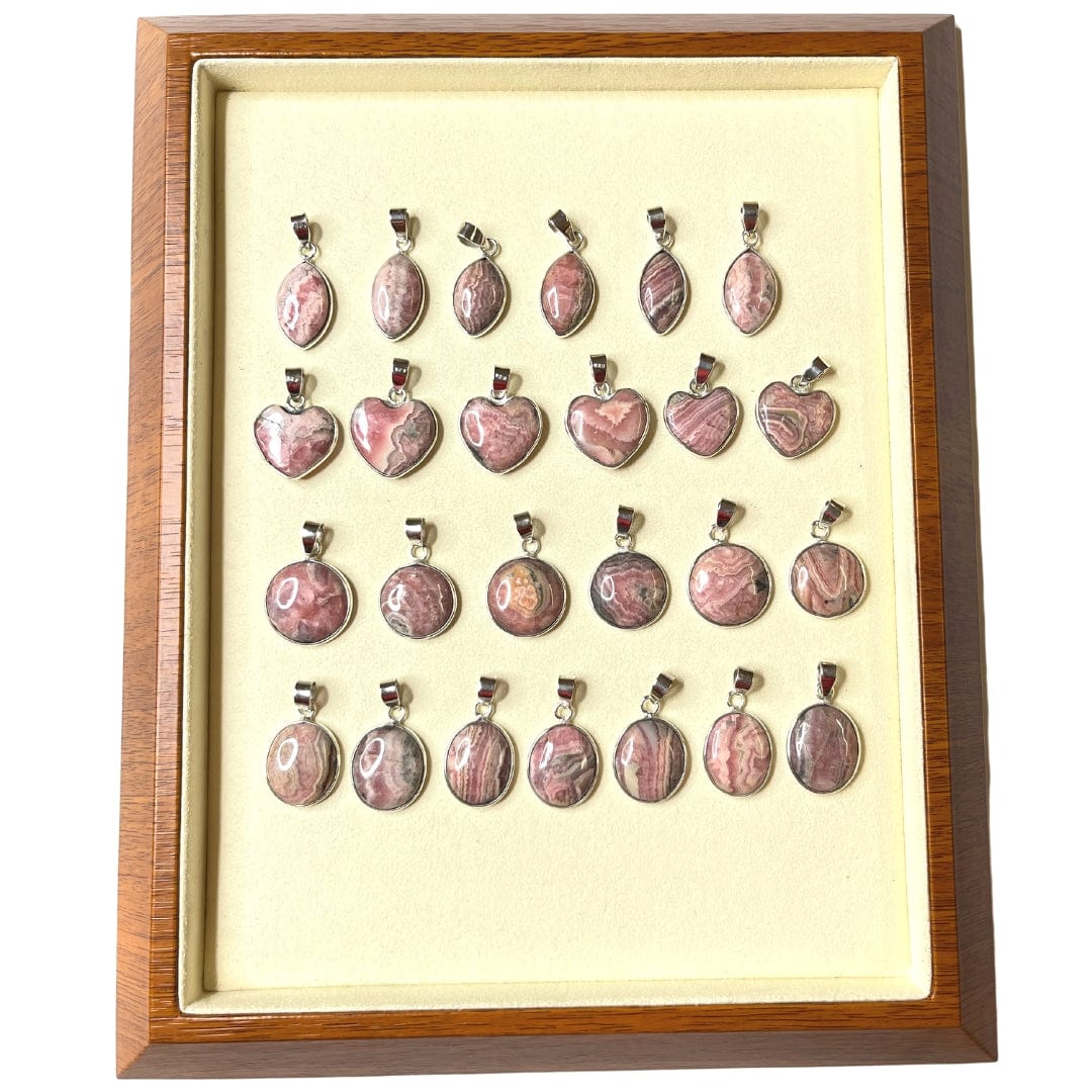 Pendentif Rhodochrosite Argent 925