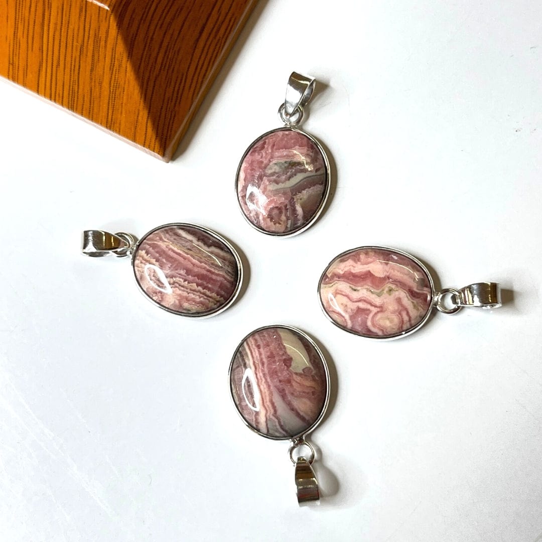 Pendentif Rhodochrosite Argent 925