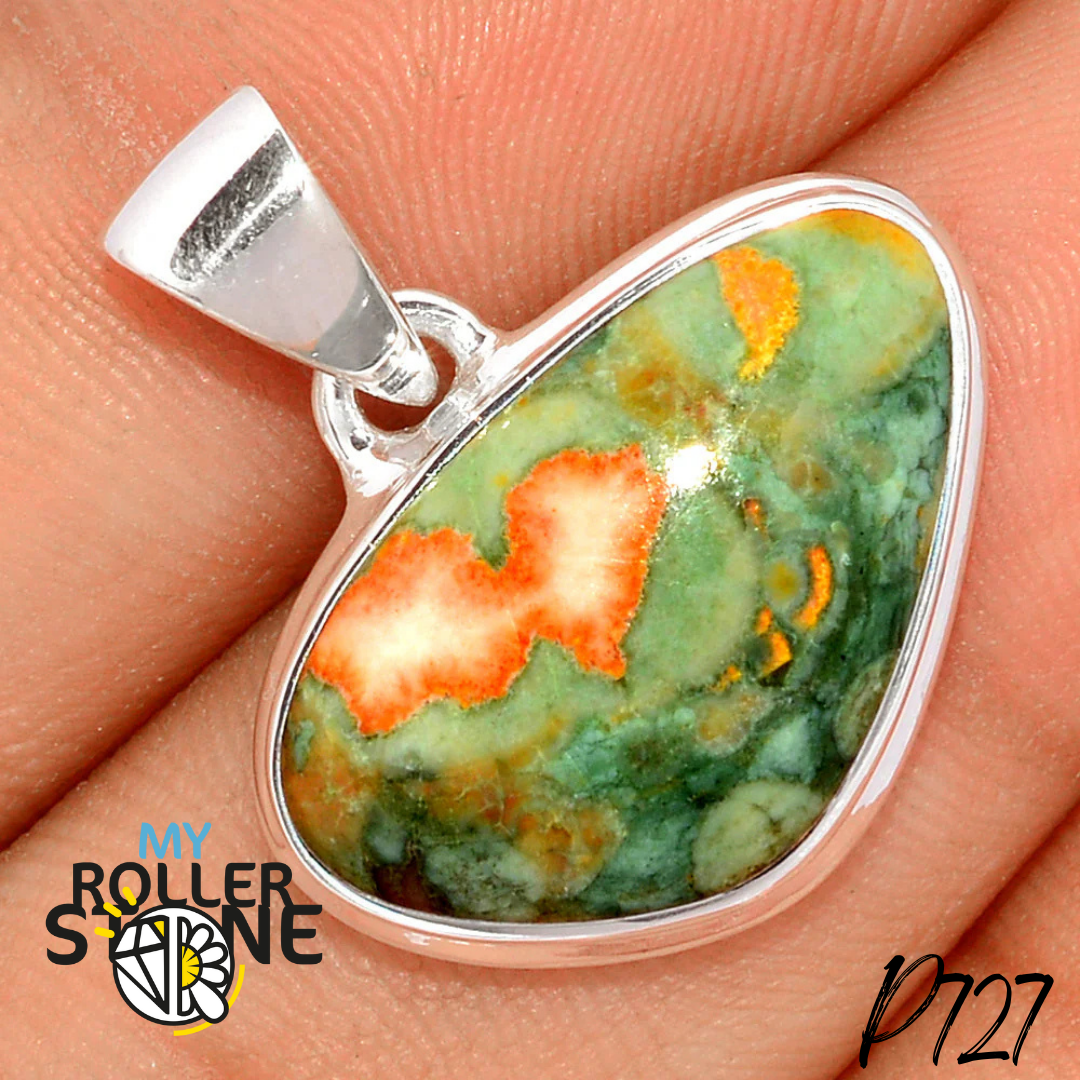 Pendentif Rhyolite P727 - Breloques et pendentifs