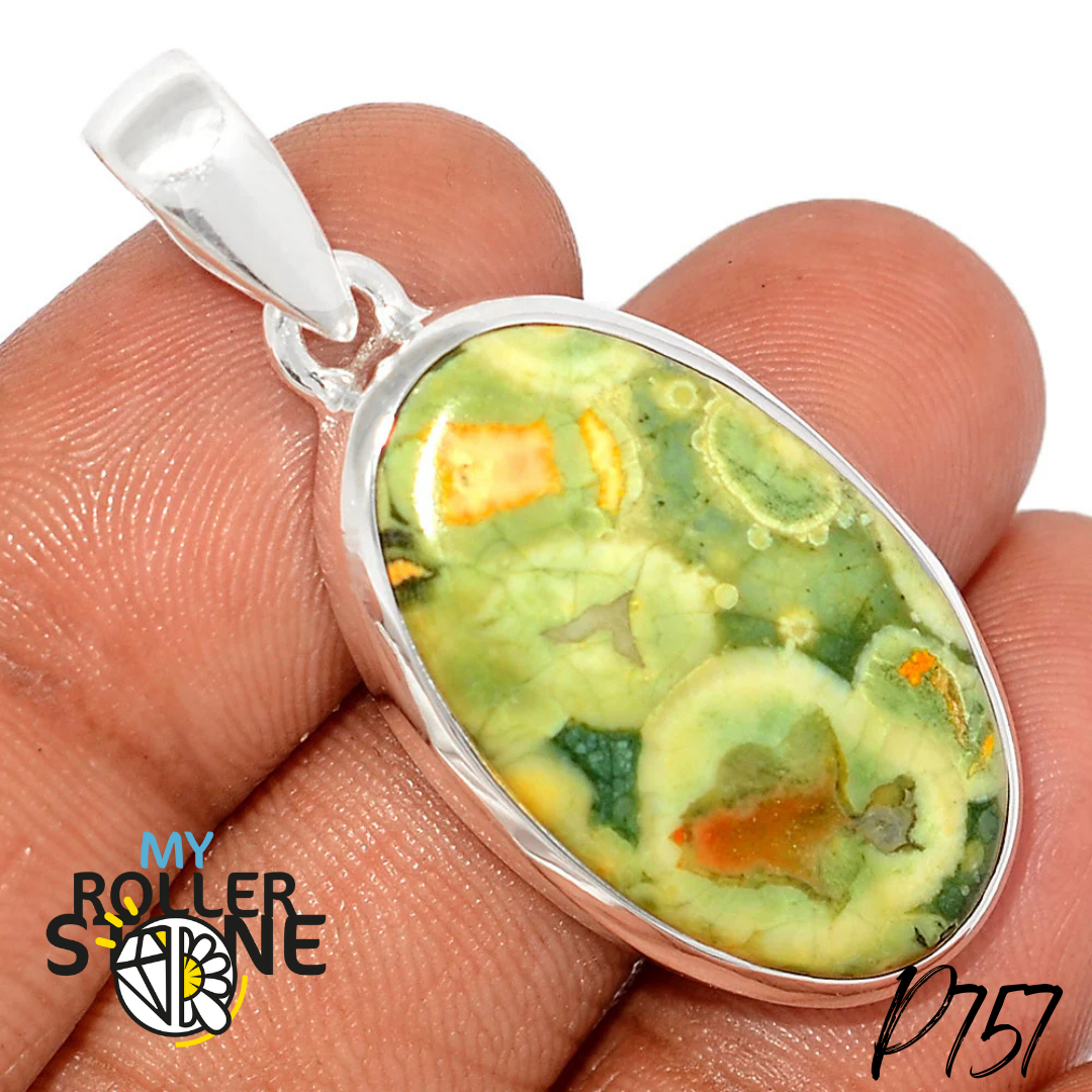 Pendentif Rhyolite P757 - Breloques et pendentifs