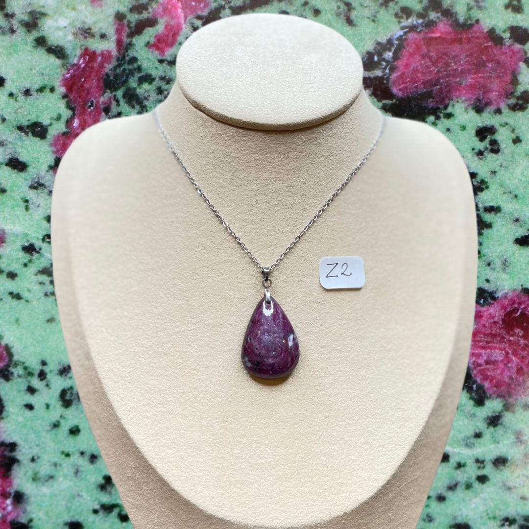 Pendentif Ruby Zoisîte #2