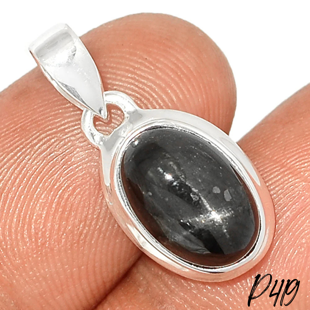 Pendentif Saphir Étoilé P419