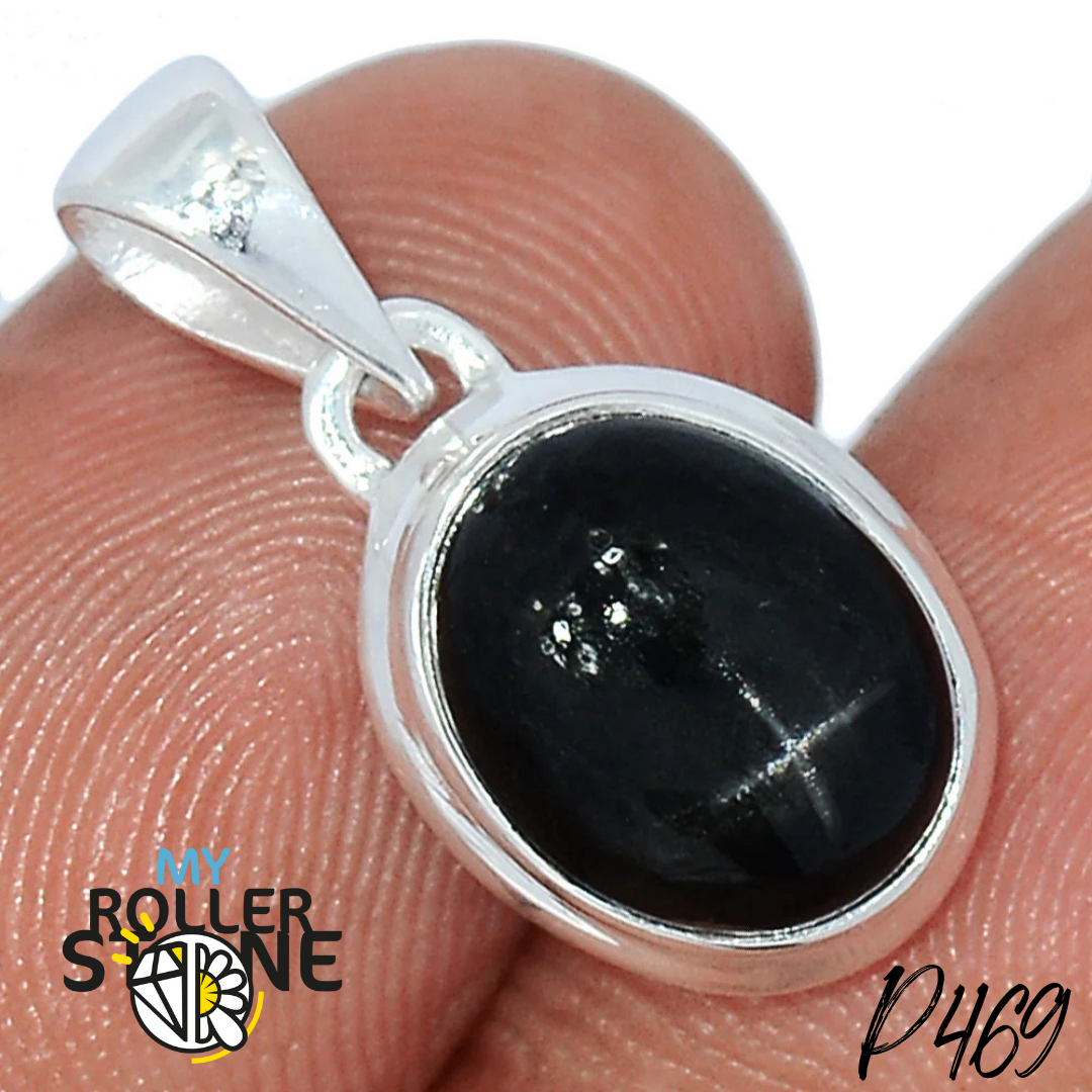 Pendentif Saphir Étoilé P469