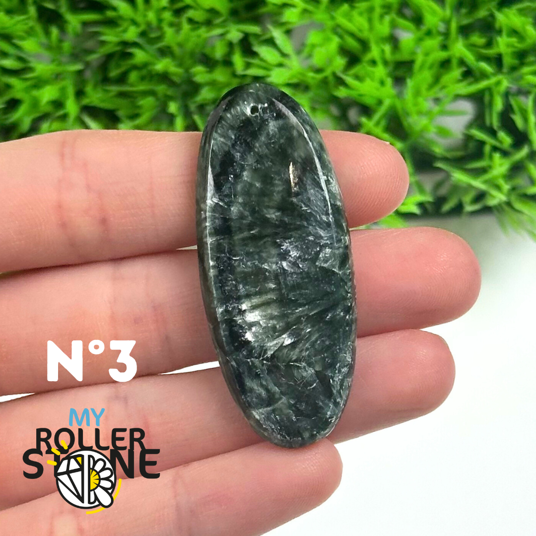 Pendentif Seraphinite 5A - 3 - Breloques et pendentifs
