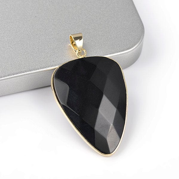 Pendentif Triangle Onyx