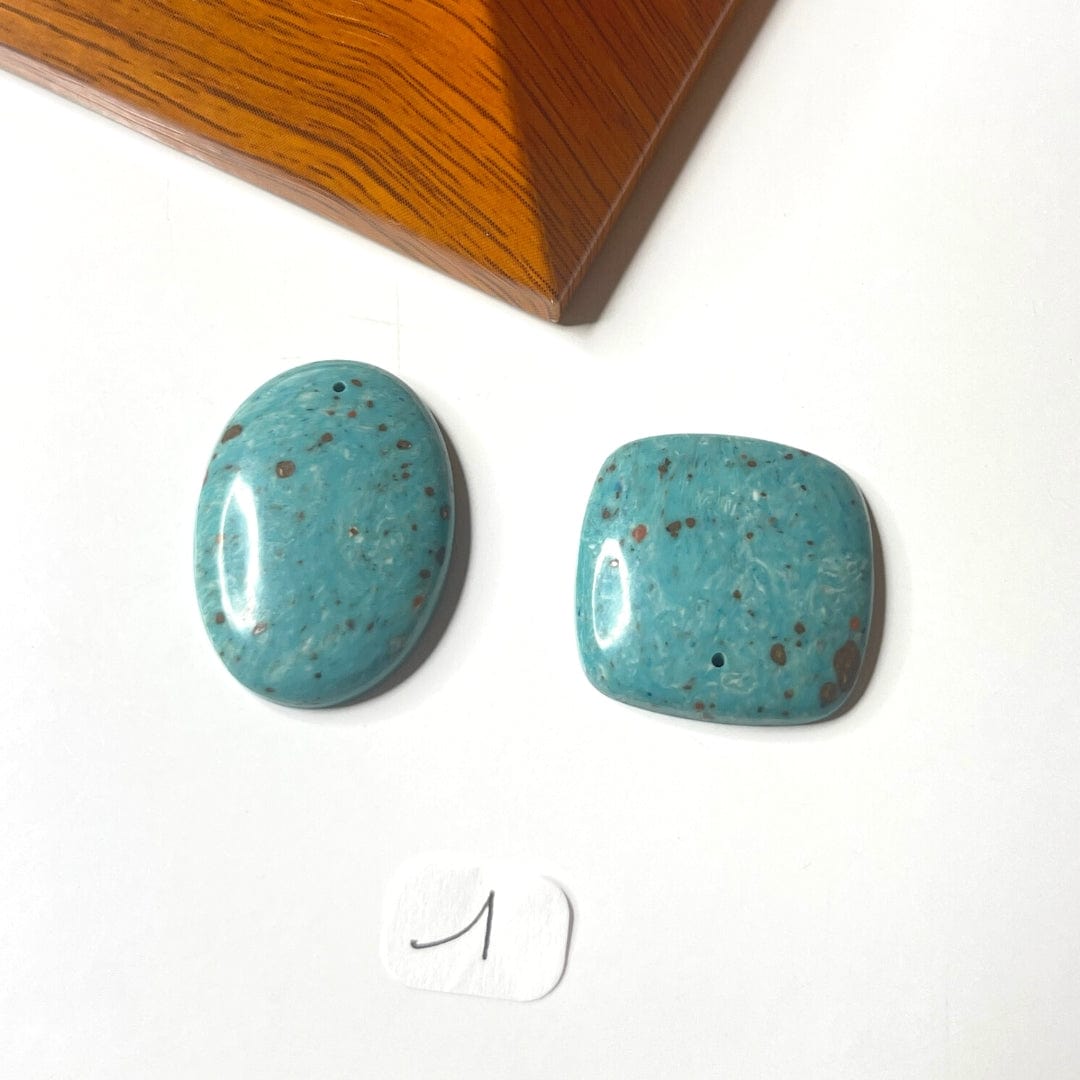 Pendentif Turquoise Africaine - N°1