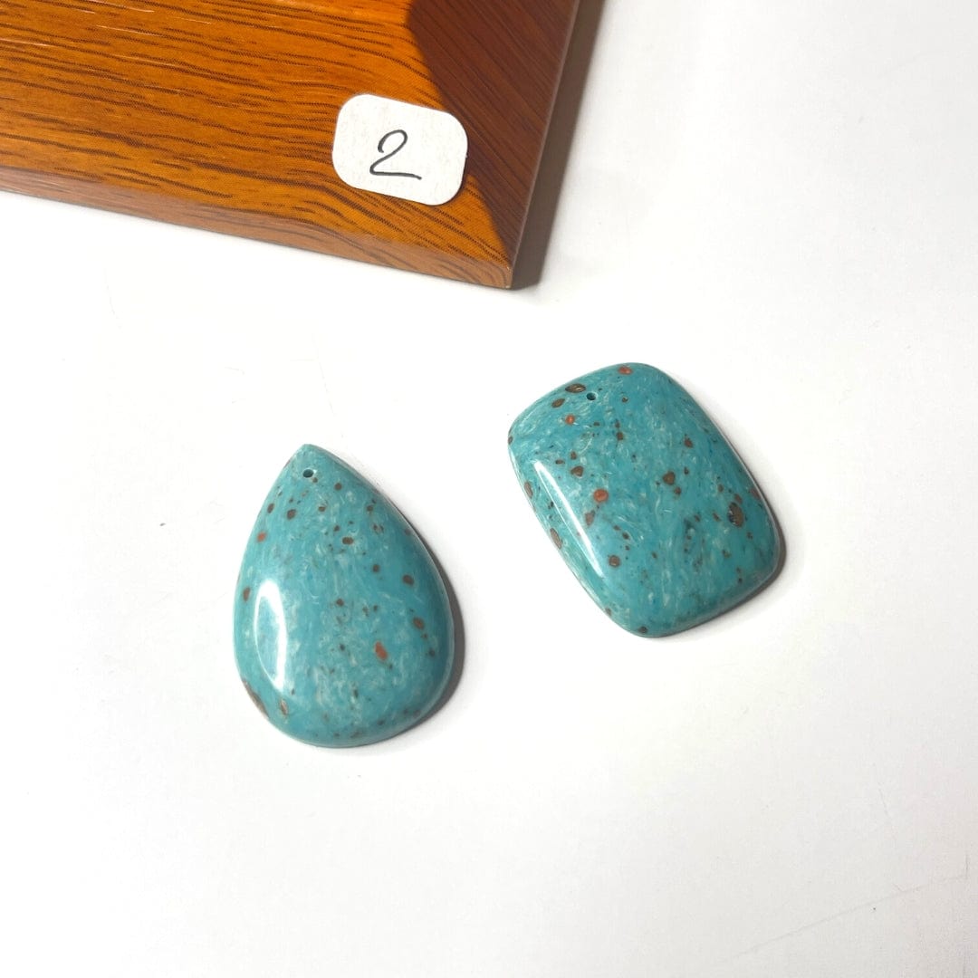 Pendentif Turquoise Africaine - N°2