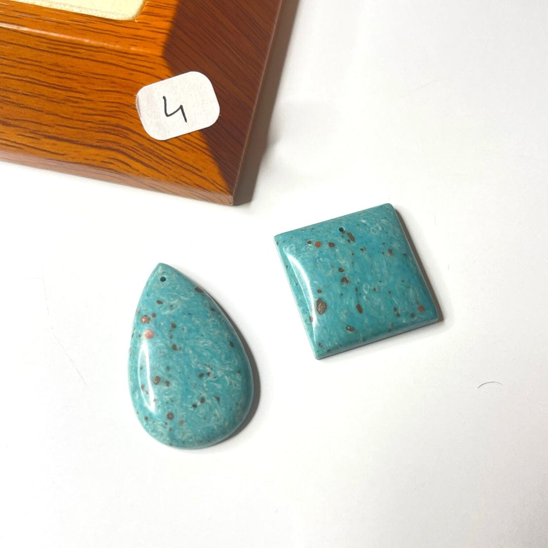 Pendentif Turquoise Africaine - N°4