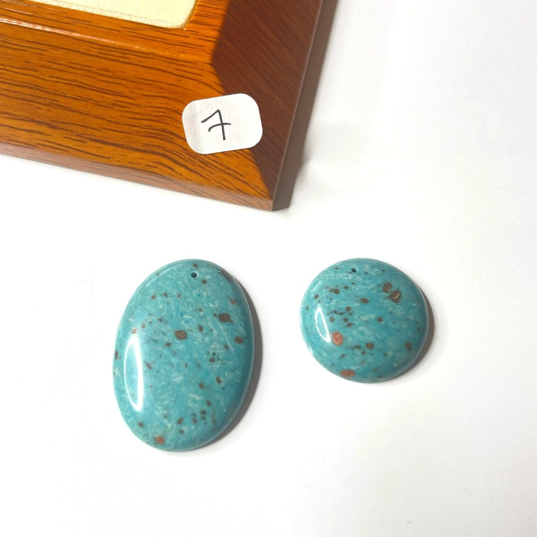 Pendentif Turquoise Africaine - N°7