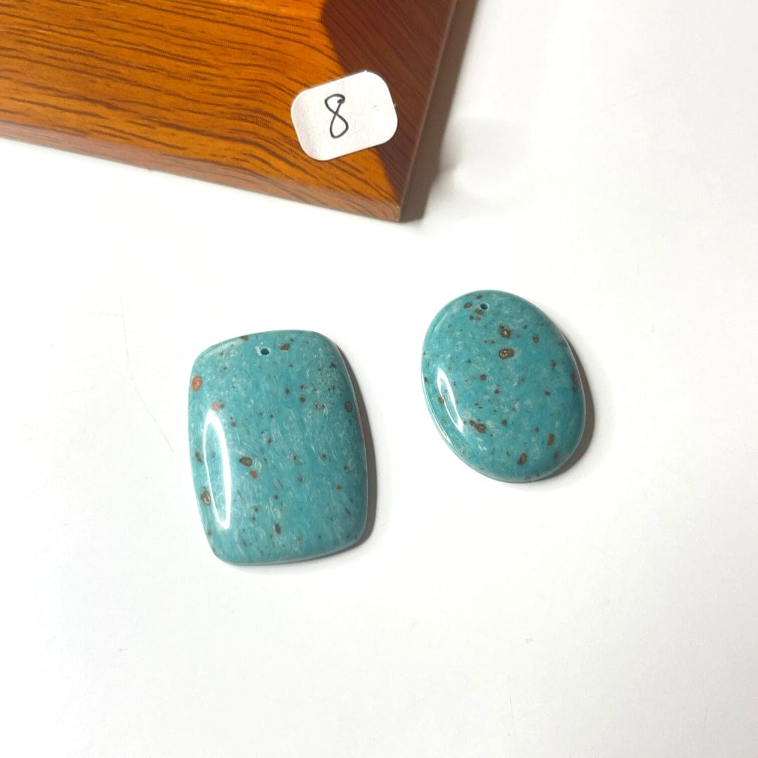 Pendentif Turquoise Africaine - N°8