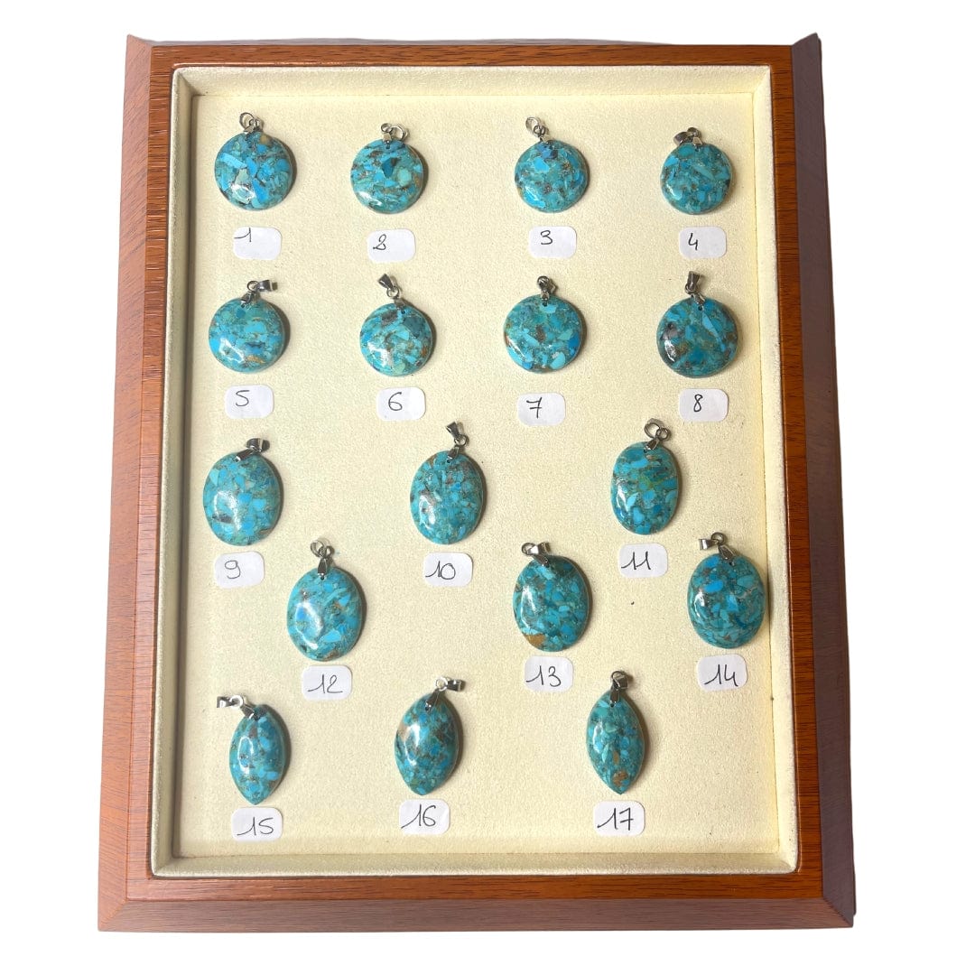 Pendentif turquoise Kingman