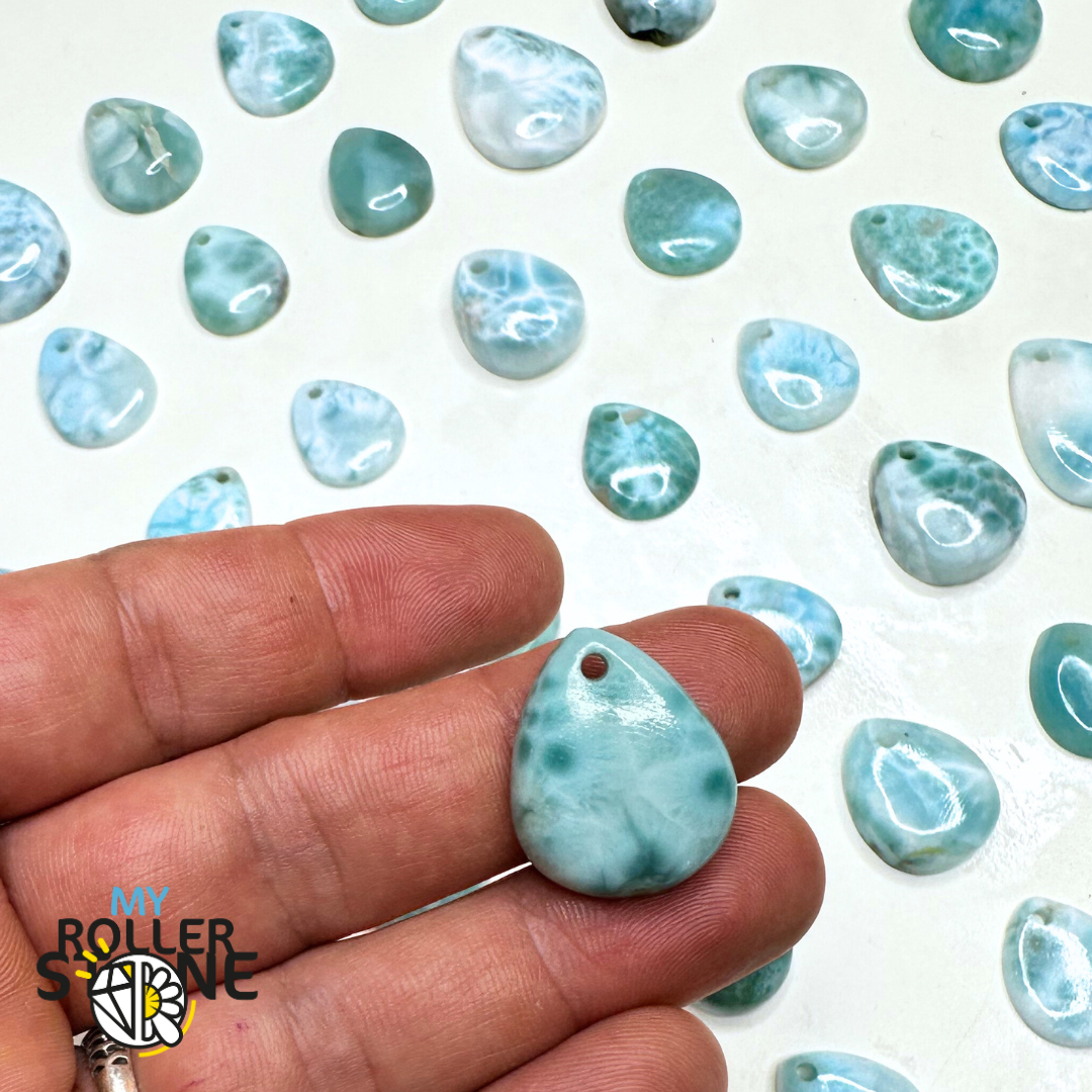 Pendentif Percé Larimar