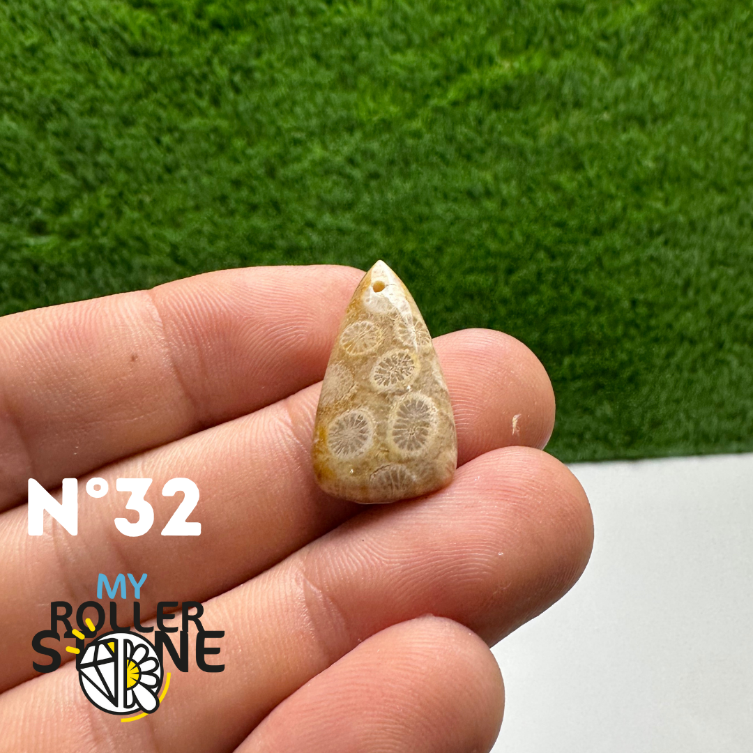 Pendentifs Chrysanthème Forme Libre 5A - 32
