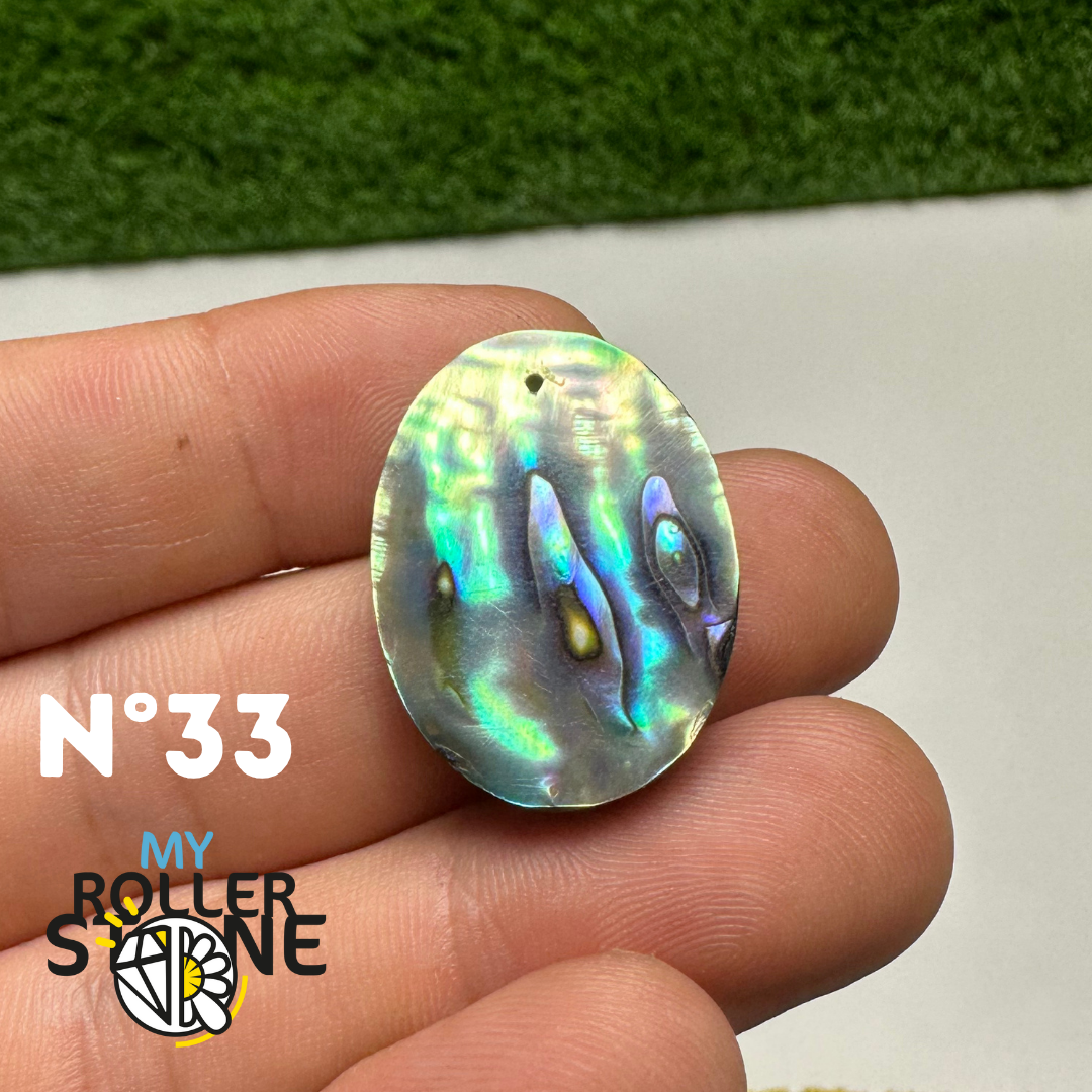 Pendentifs en Abalone Forme Libre 5A - 33
