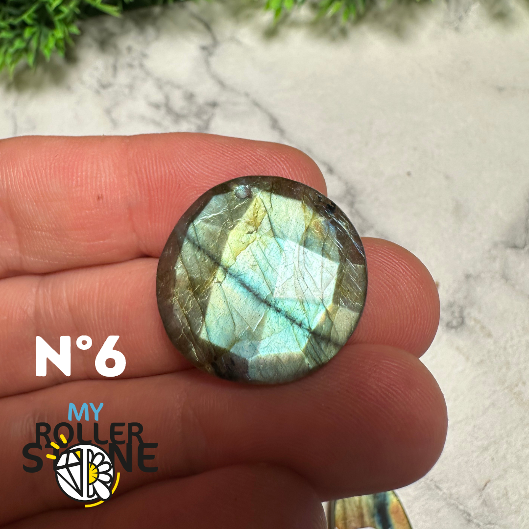 Pendentifs Labradorite forme Libre Facettée - 6