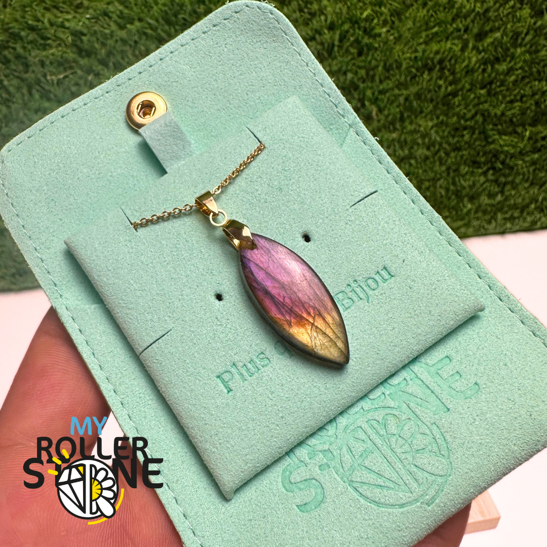 Pendentifs Labradorite Violette 