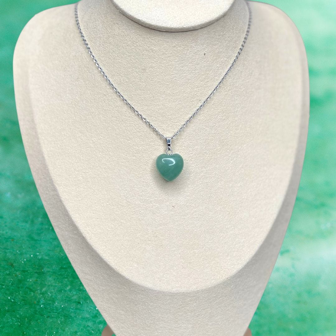 Pendentifs pierre Coeur - Aventurine - Breloques et pendentifs