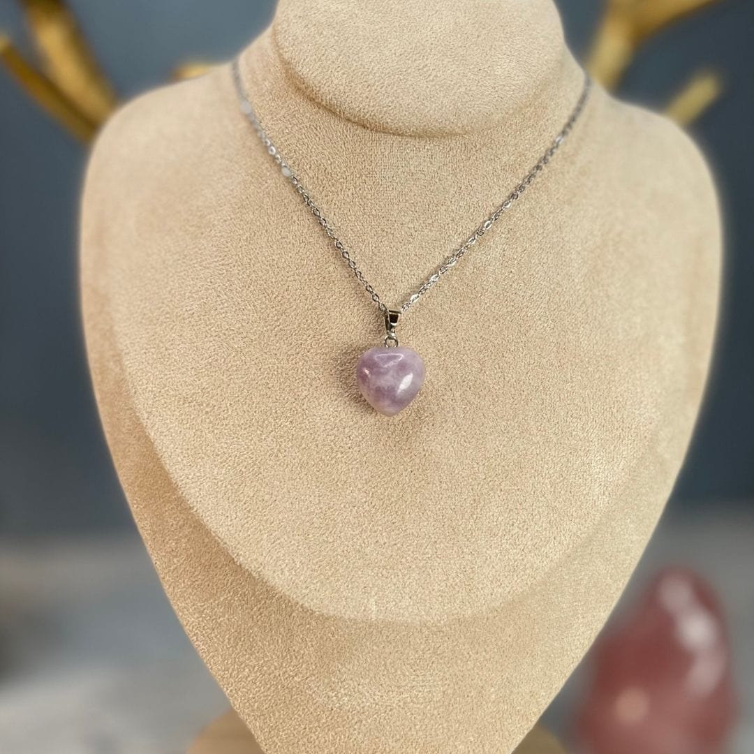 Pendentifs pierre Coeur - Breloques et pendentifs