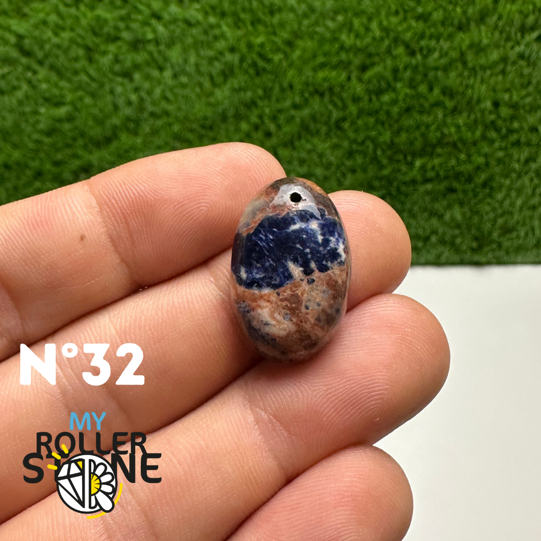 Pendentifs Sodalite Orange Forme Libre 5A