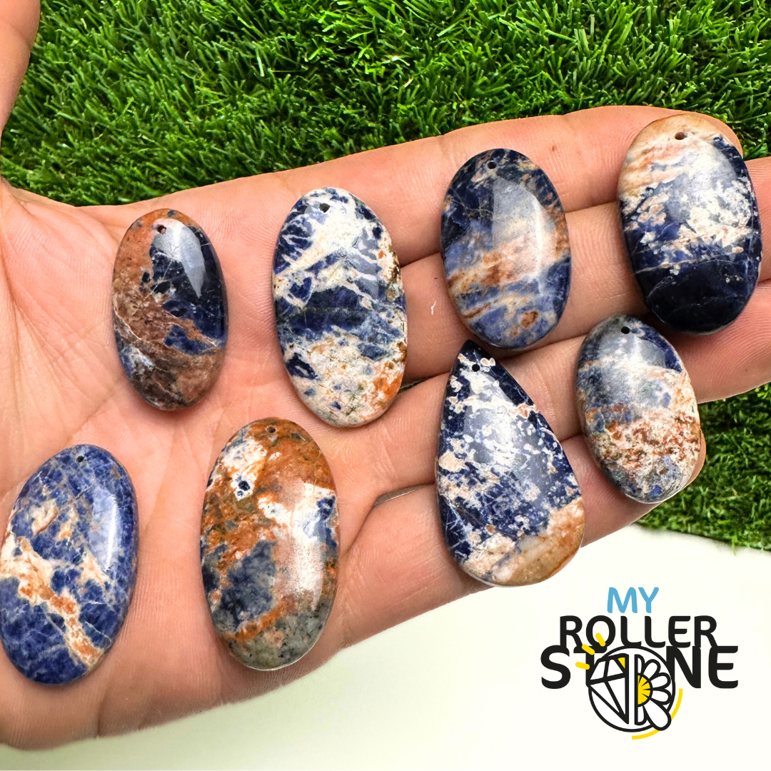 Pendentifs Sodalite Orange 