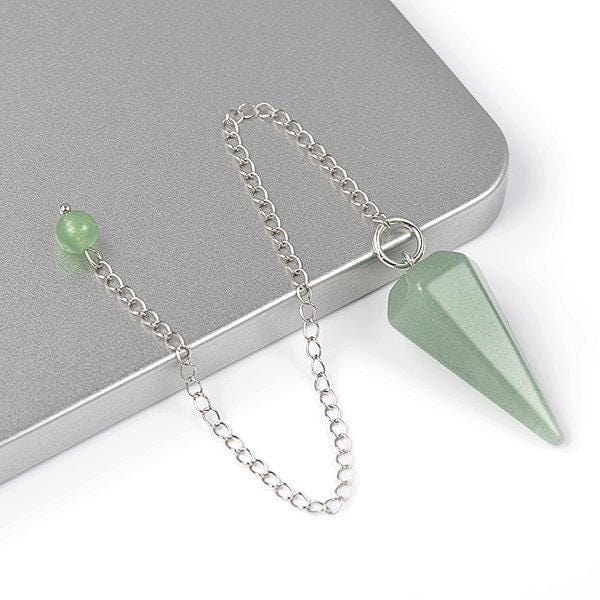 Ciondolo A Pendolo In Metallo Con Finitura Dorata, Per Rabdomanzia