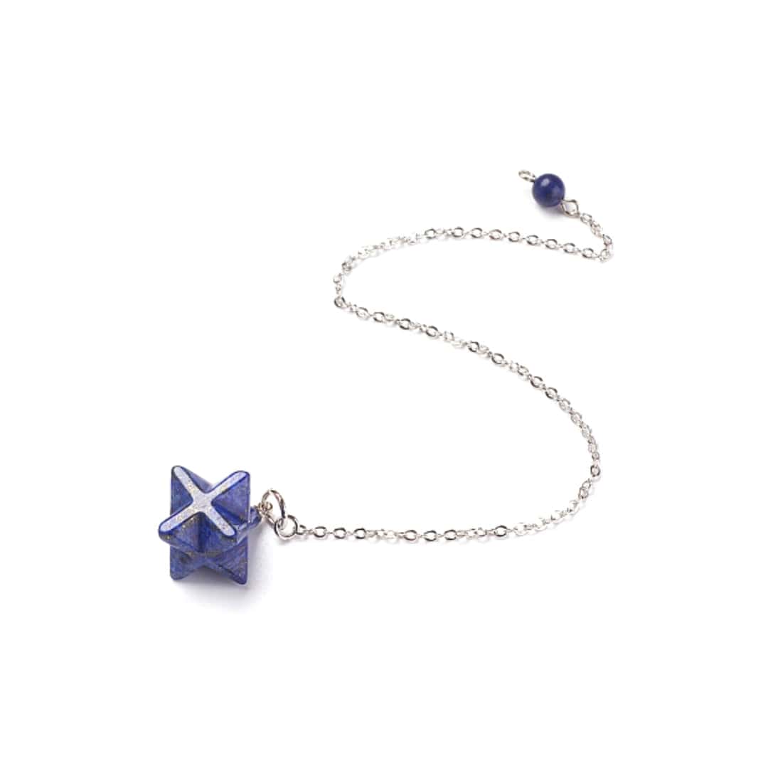 Pendule Divinatoire Merkaba Lapis Lazuli