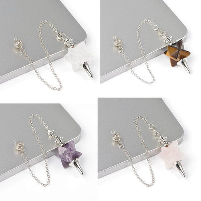Pendule Merkaba - Breloques et pendentifs