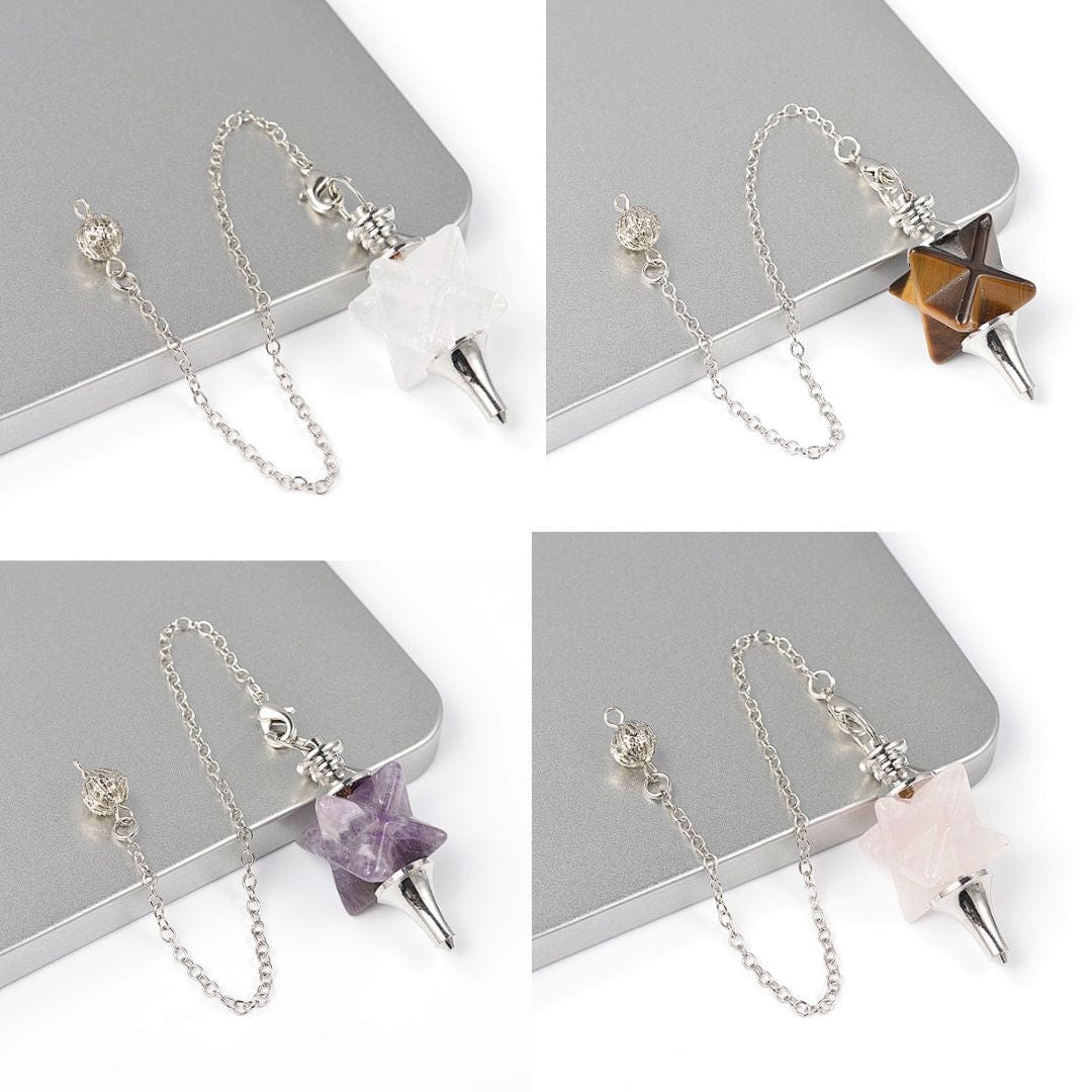 Pendule Merkaba - Breloques et pendentifs