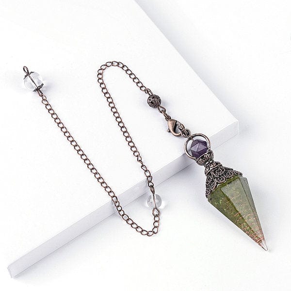 Pendule Péridot Bronze Antique