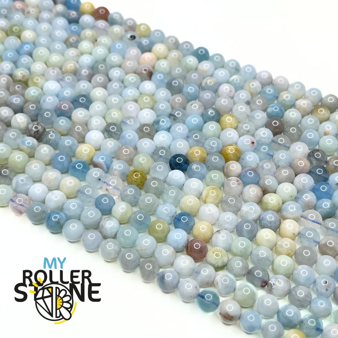 Perle Aigue-Marine AB - Perles