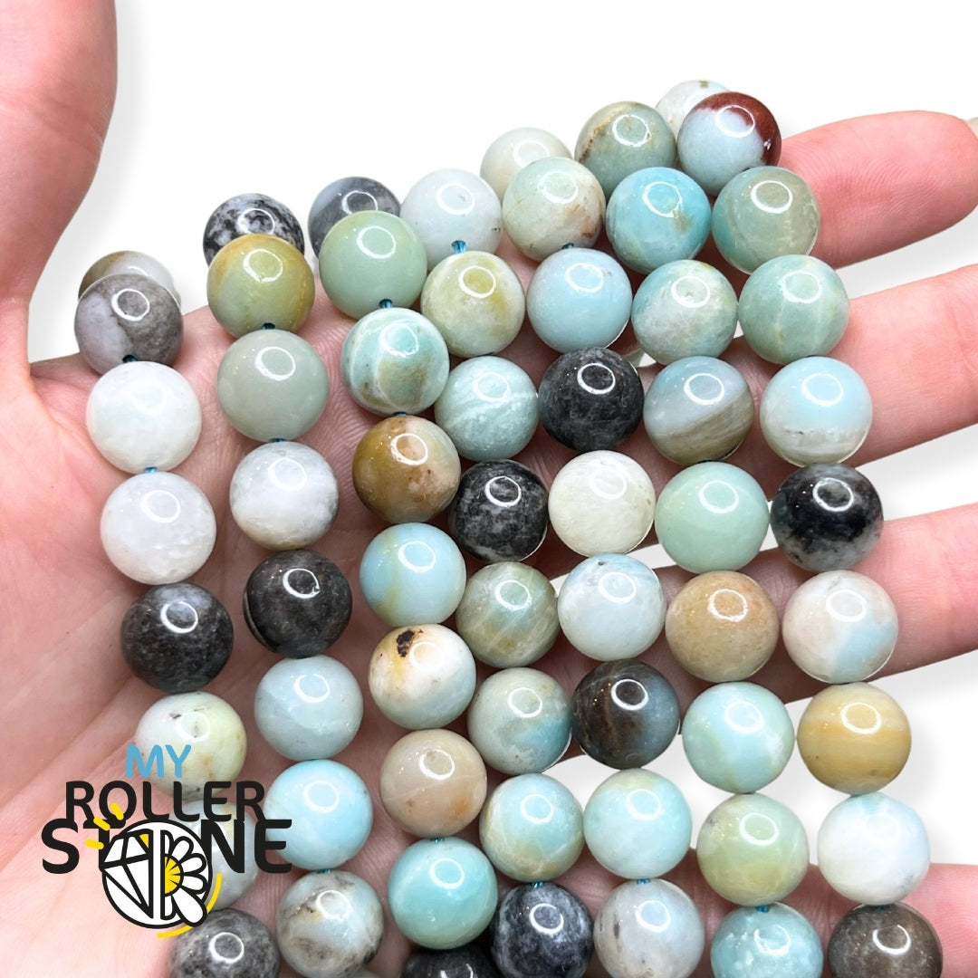 Perle amazonite 10 MM 