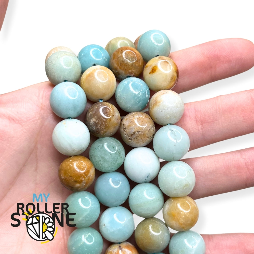 Perle amazonite 12 MM